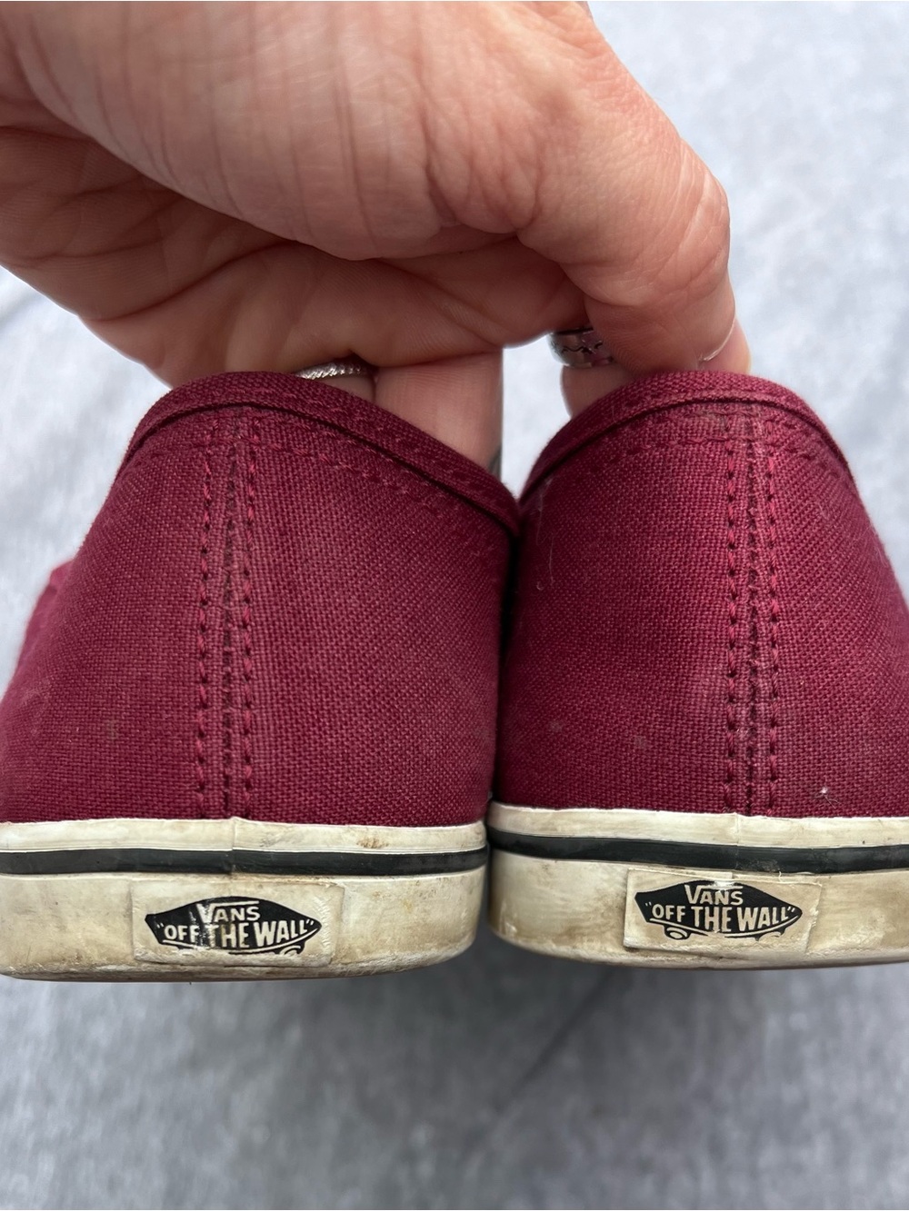 Lo Pro Maroon VANS - Women’s 7 - Lace Up Sneakers - Picture 3 of 6